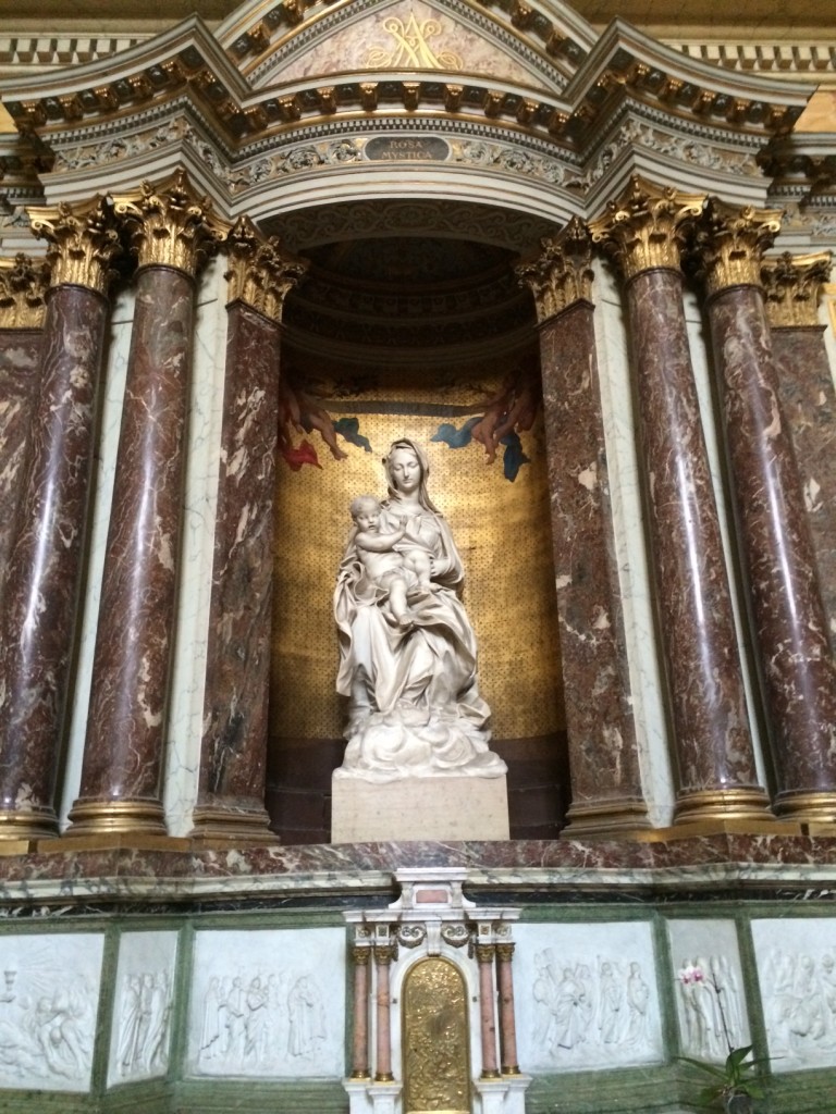 Bernini Raggi Madonna Paris Entire Altar