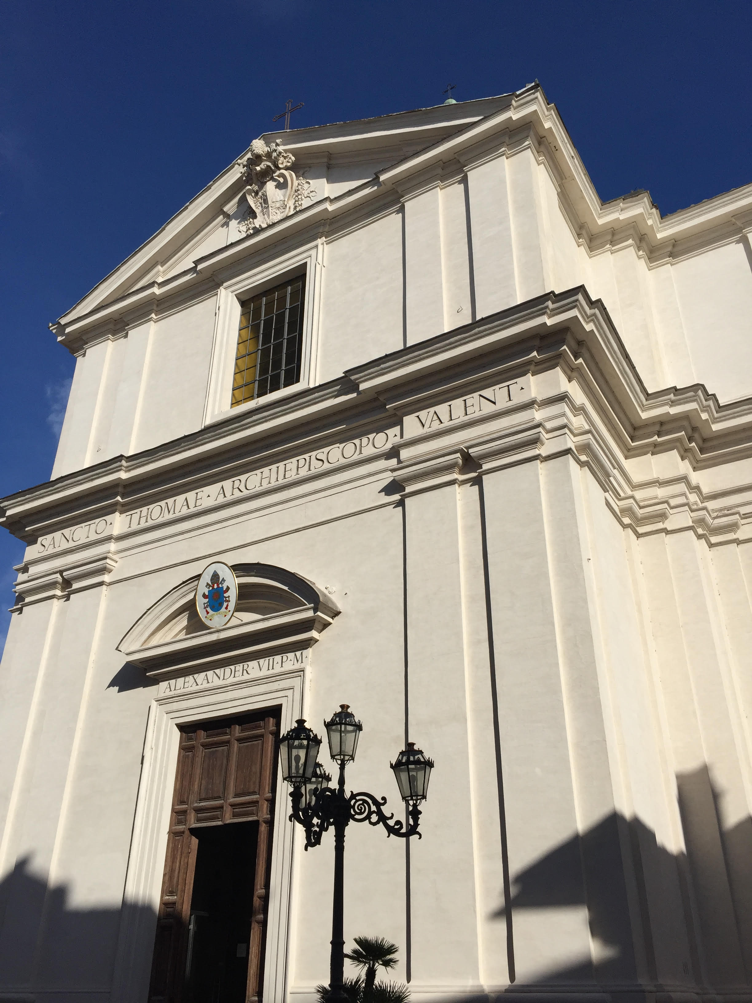 Bernini: Church of St. Tommaso da Villanova, Castel Gandolfo (foto: F. Mormando)