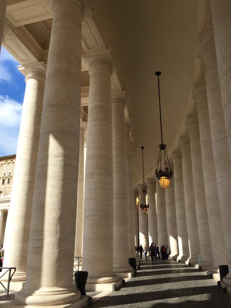 Colonnade Cleaned March 2015
