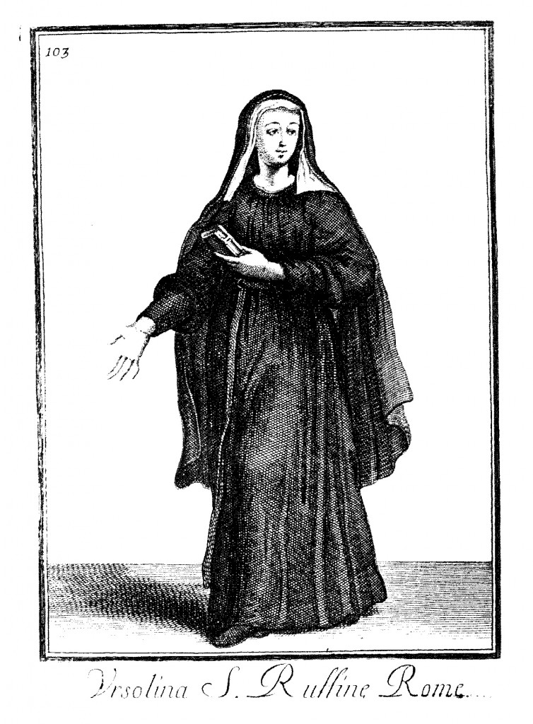 Habit of the Ursulines of Santa Rufina