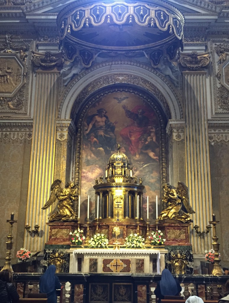 Bernini's Santissimo Sacramento Chapel St Peters